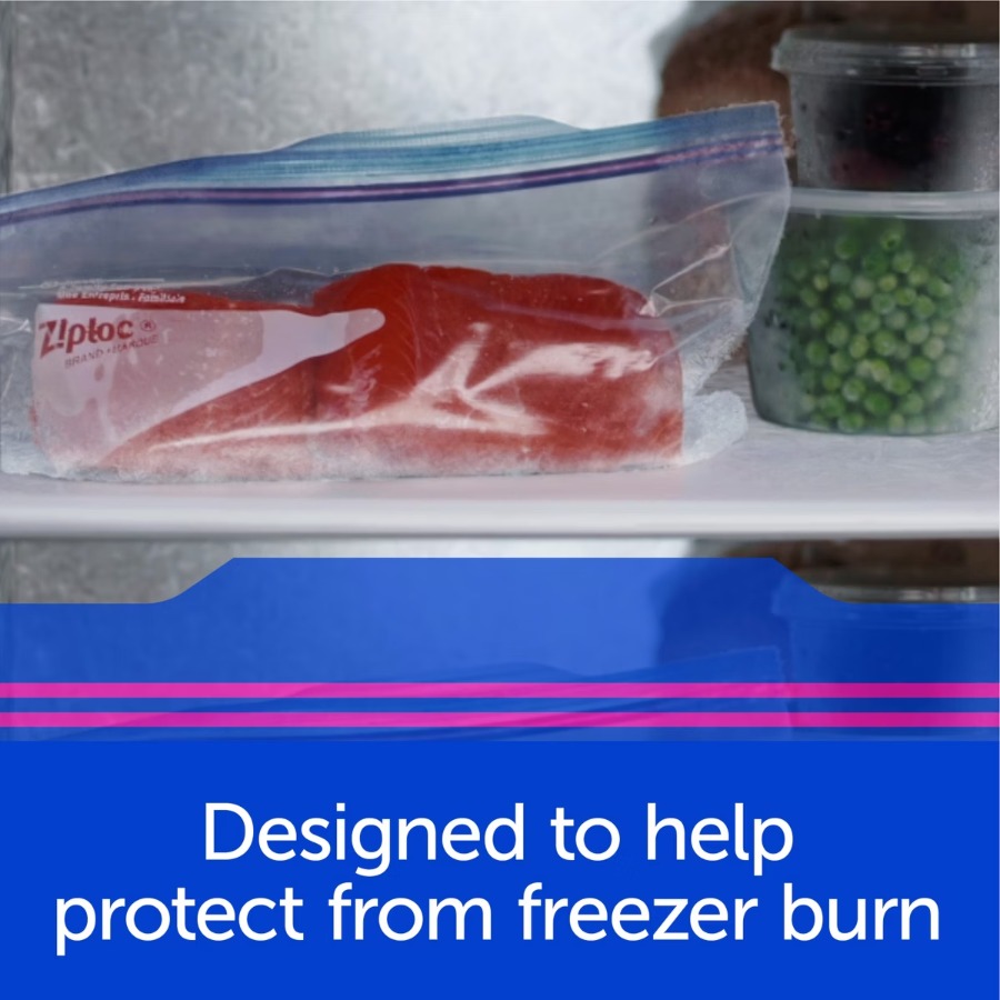 Meal Prep Frozen - 10ct Two Gallon Freezer Bags, BPA‑Free