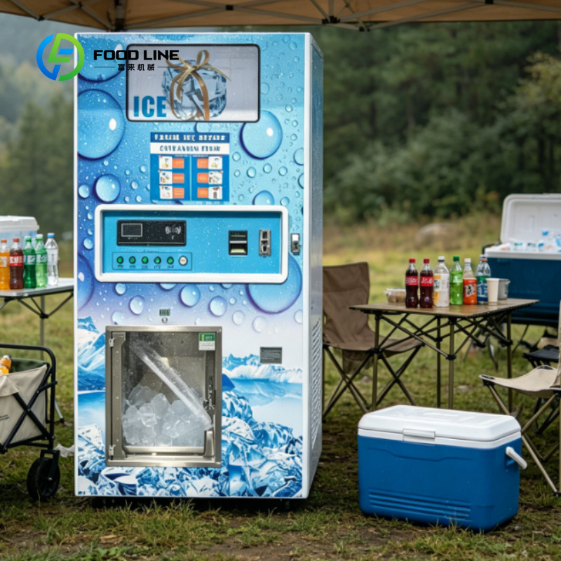 Customized Bagged Ice Processi - Meal Prep Vending Machine 评论和价格