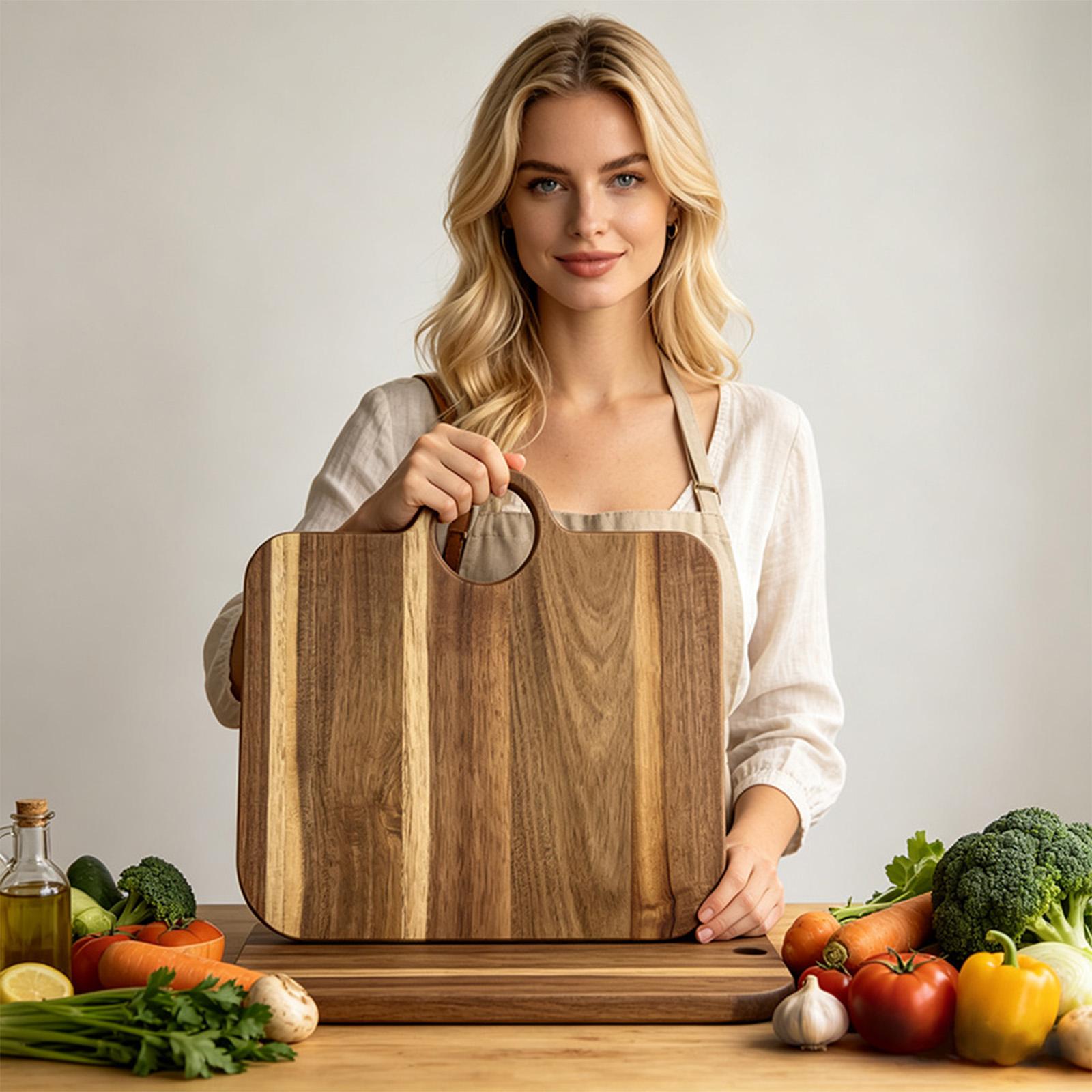 Kitchen Cutting Board Non-Slip - Meal Prep Cutting 评论和价格