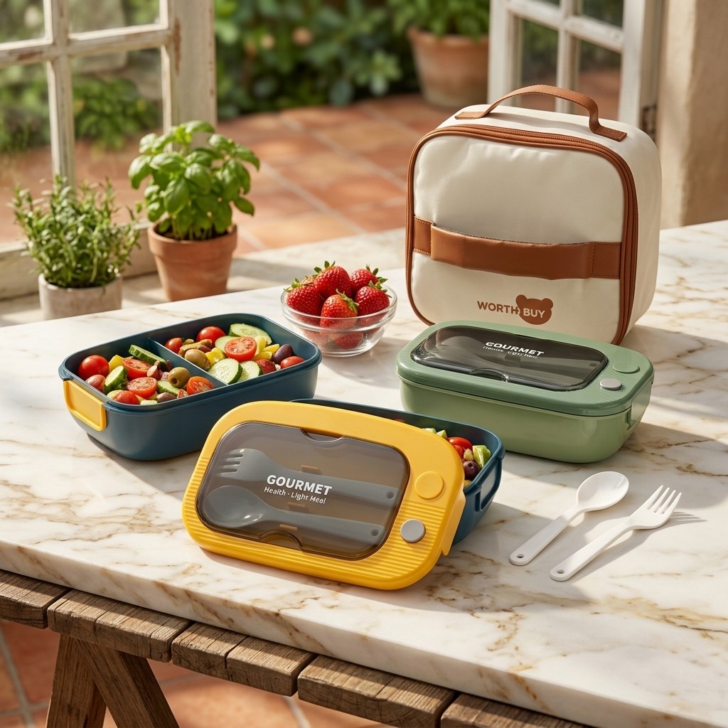 2 Compartment Microwavable Ben - Meal Prep Or Prep Meal 评论和价格