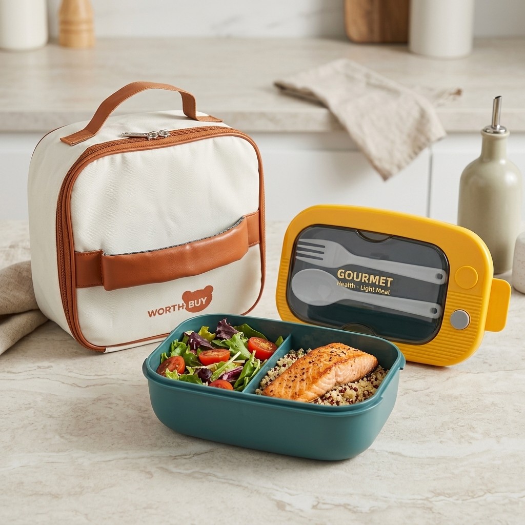 2 Compartment Microwavable Ben - Meal Prep Or Prep Meal 评论和价格