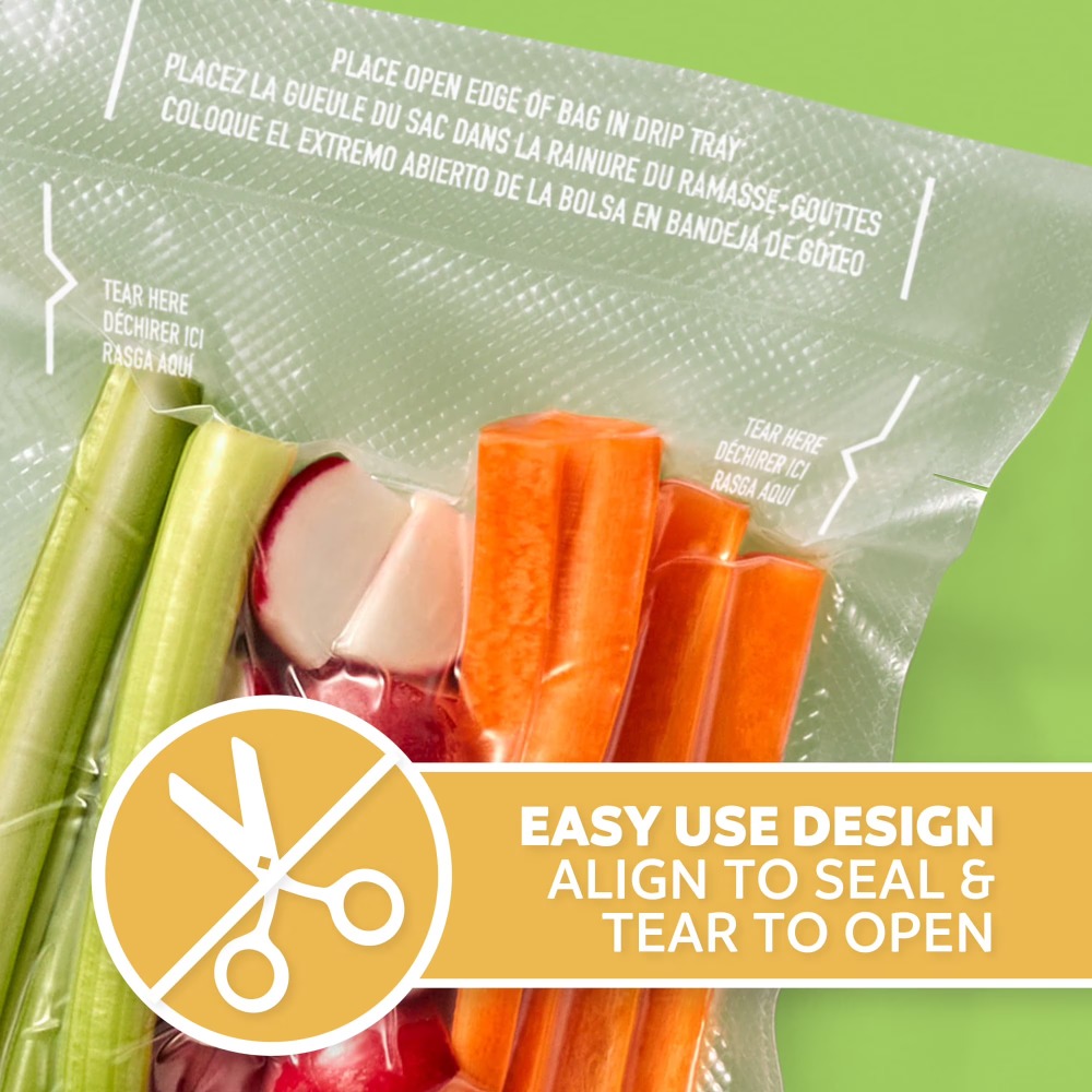 FoodSaver Pint Vacuum Seal Bag - Meal Prep Cutting 评论和价格