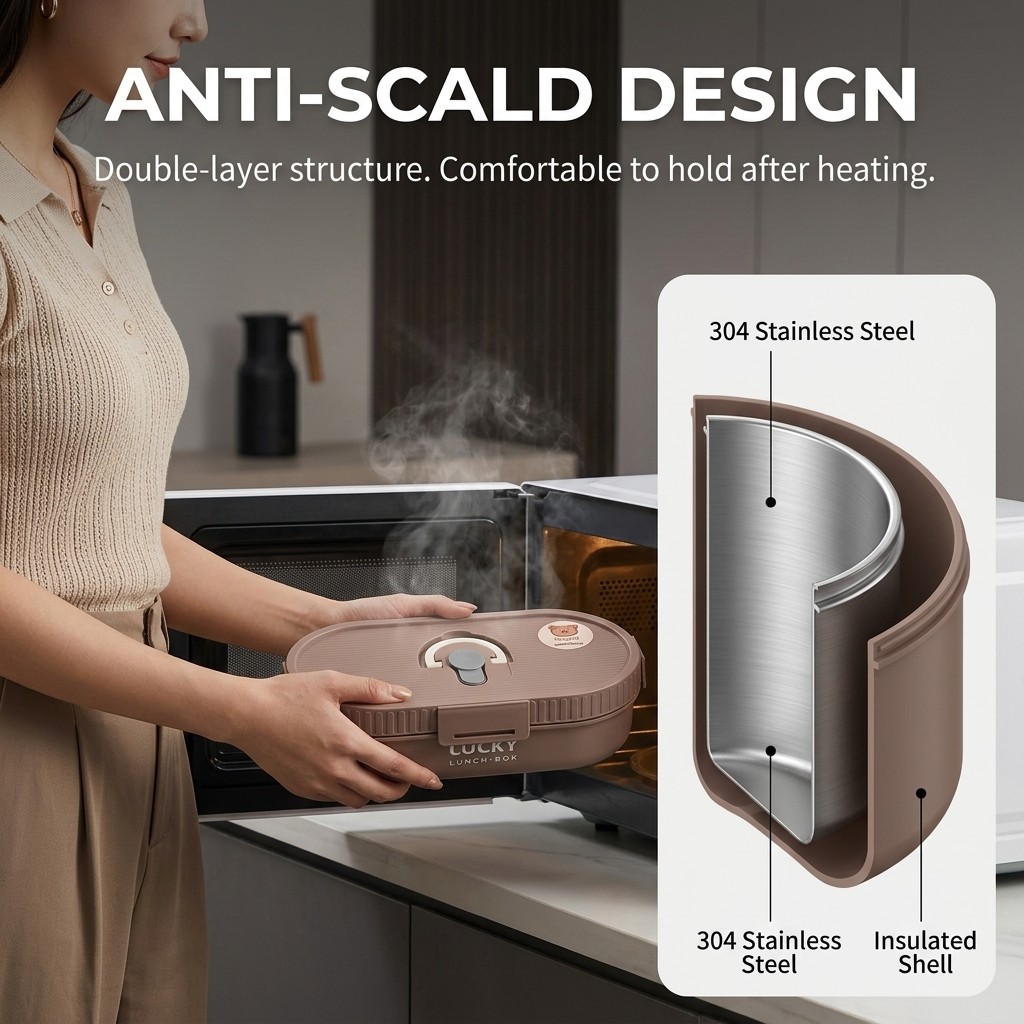 Microwavable 304 Stainless Ste - Meal Prep Or Prep Meal 评论和价格