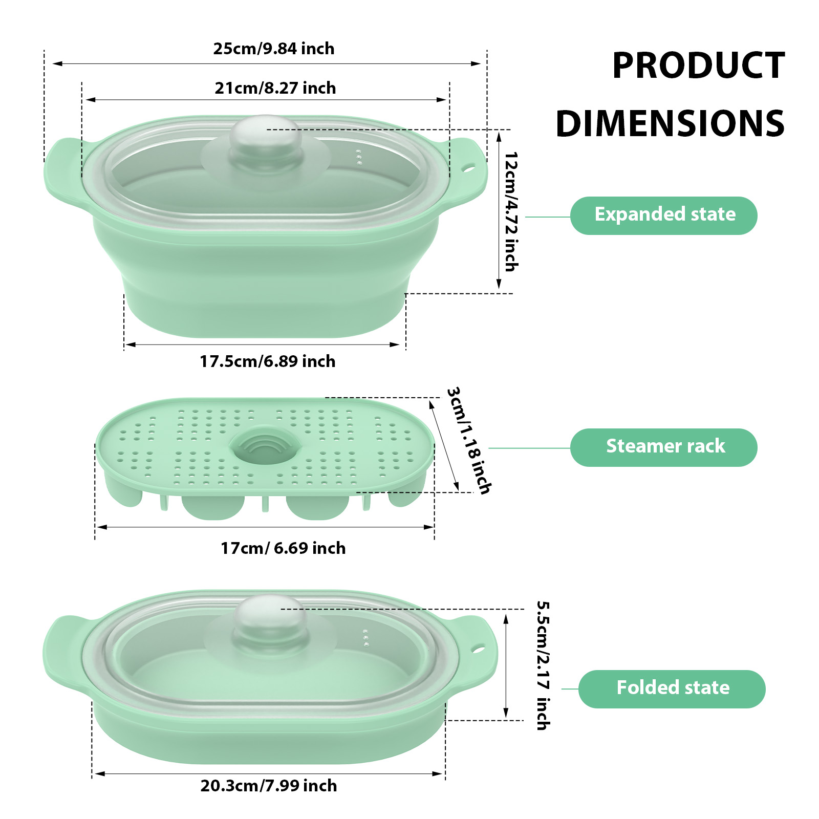 Silicone Microwave Vegetable S - Meal Prep Frozen 评论和价格