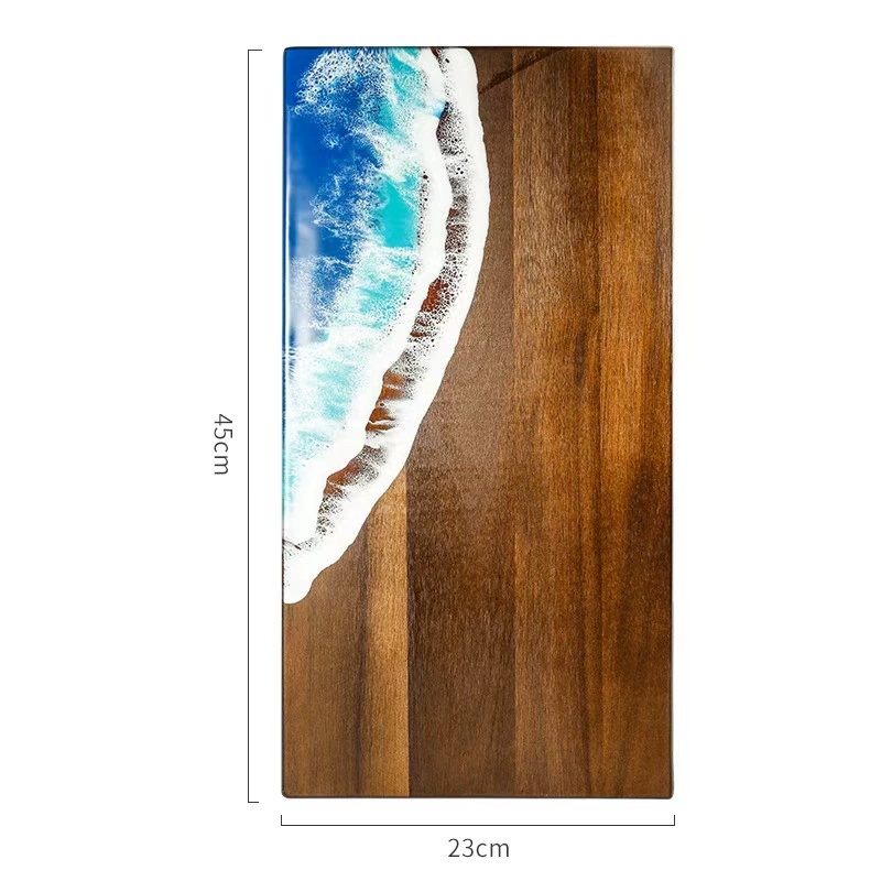 Acacia Wood Cutting Board with - Meal Prep Cutting 评论和价格