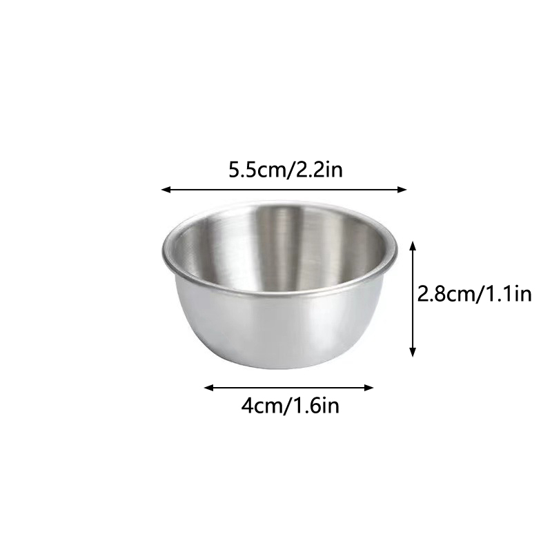 △ 304 Stainless Steel Small Se - Sauce Dipping Cup 评论和价格