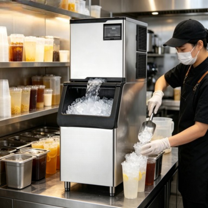 1 Ton Industrial Ice Block Mak - Meal Prep Vending Machine 评论和价格