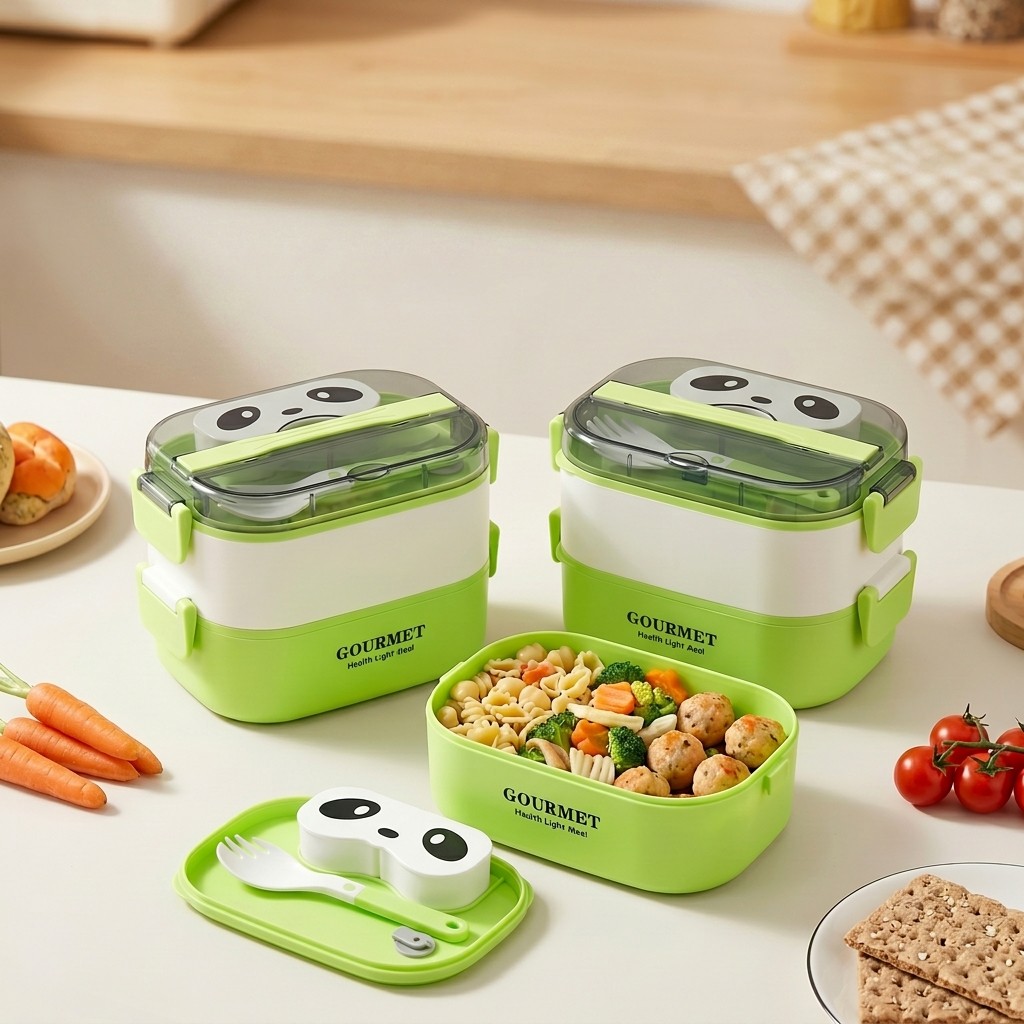 1/2 Layer Microwavable Plastic - Meal Prep Or Prep Meal 评论和价格