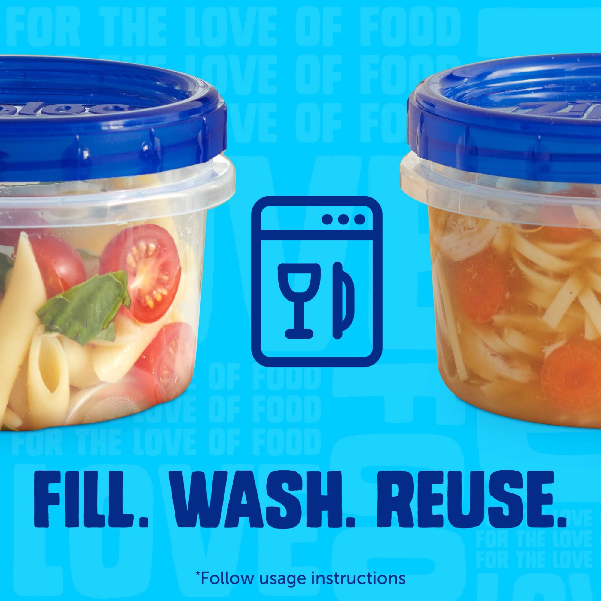 2ct Small Twist Lock Food Stor - Meal Prep Lunch 评论和价格