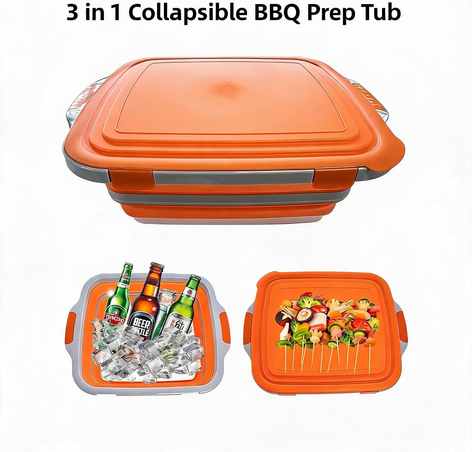 3 IN1 M Collapsible BBQ Prep T - Meal Prep Cutting 评论和价格