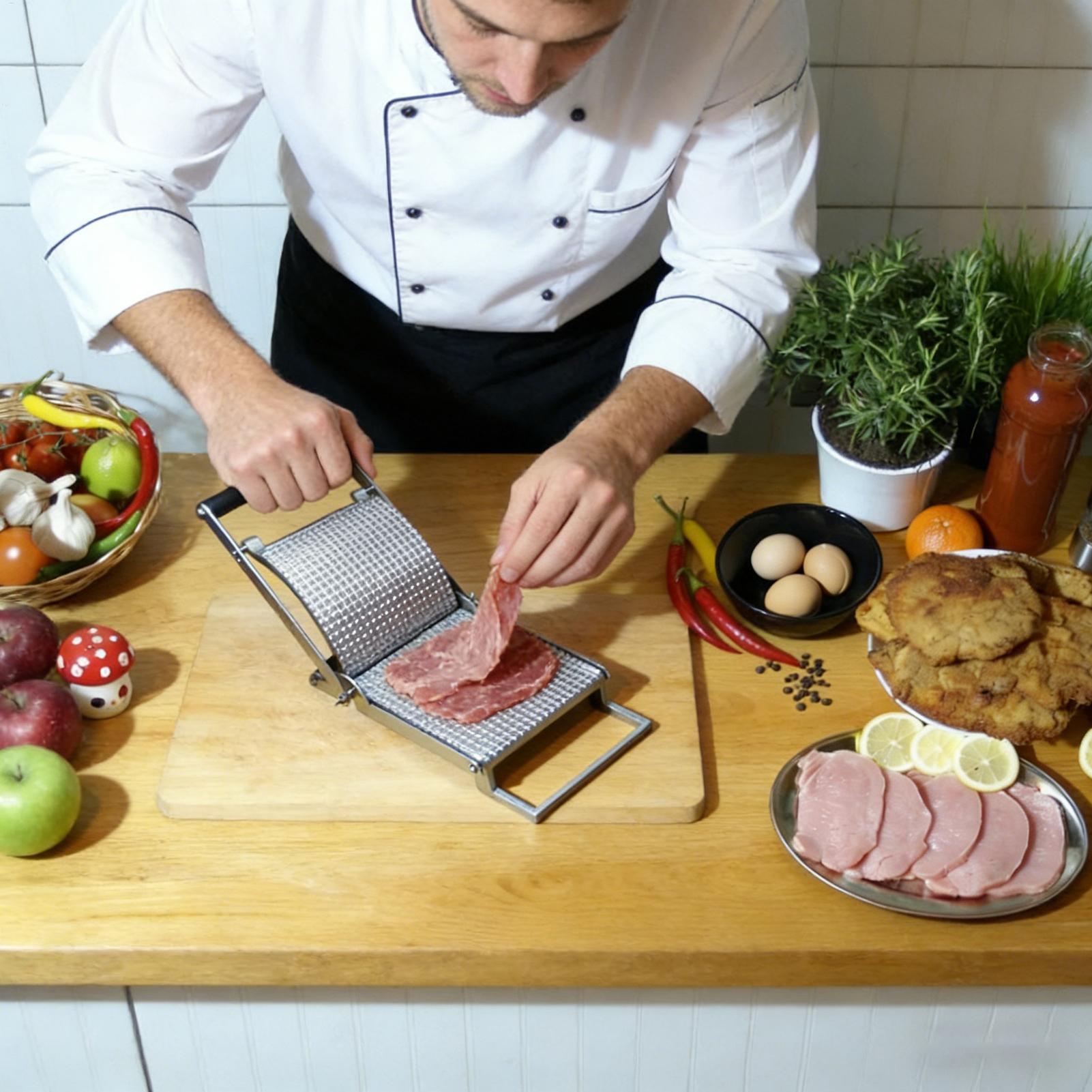 Meat Tenderizer Stainless Stee - Meal Prep Pork 评论和价格
