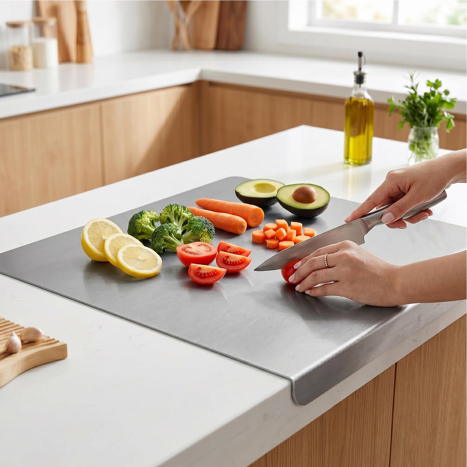 Non Slip Stainless Steel Cutti - Meal Prep Cutting 评论和价格
