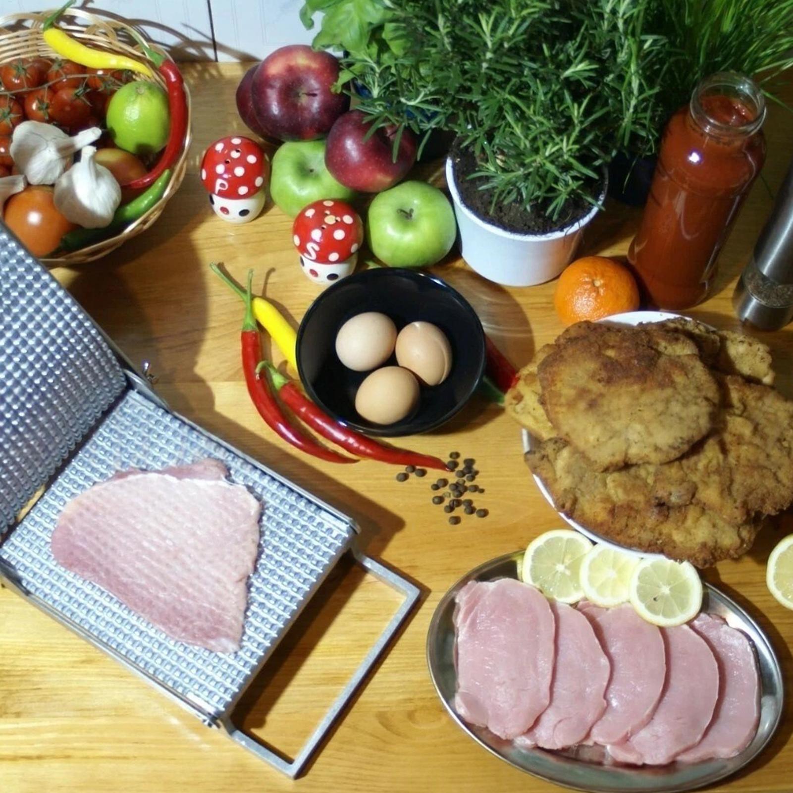 Meat Tenderizer Stainless Stee - Meal Prep Pork 评论和价格
