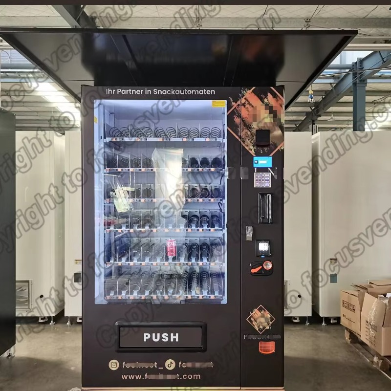 Customized Snacks Drinks Food  - Meal Prep Vending Machine 评论和价格