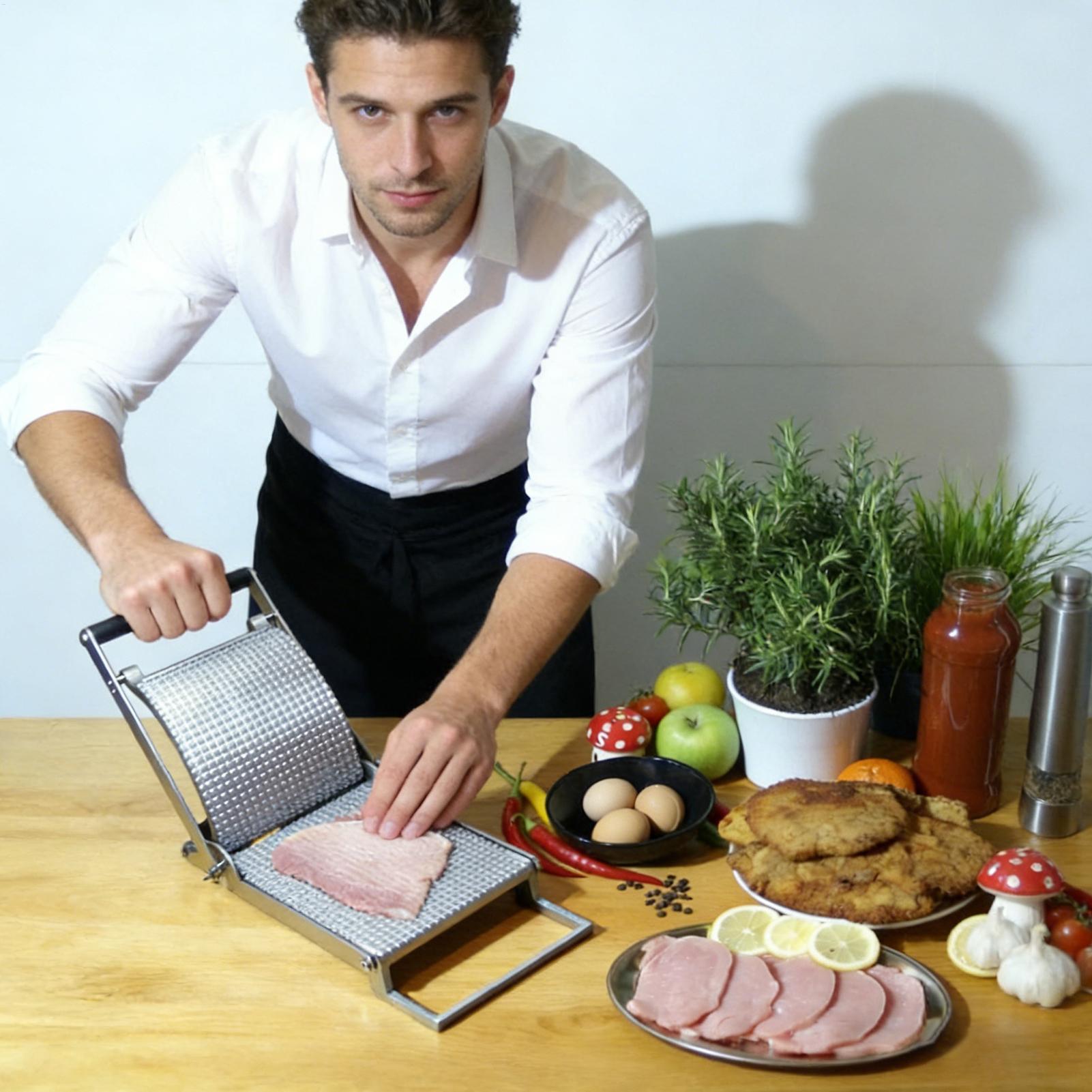 Meat Tenderizer Stainless Stee - Meal Prep Pork 评论和价格