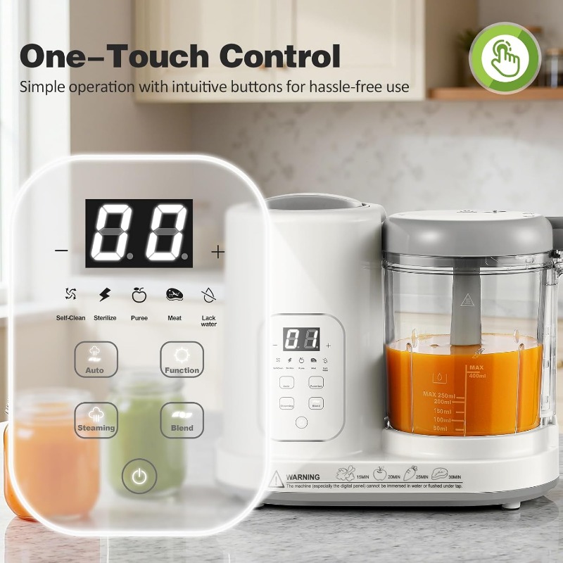 Baby Food Maker Steamer Blende - Meal Prep Youtube 评论和价格