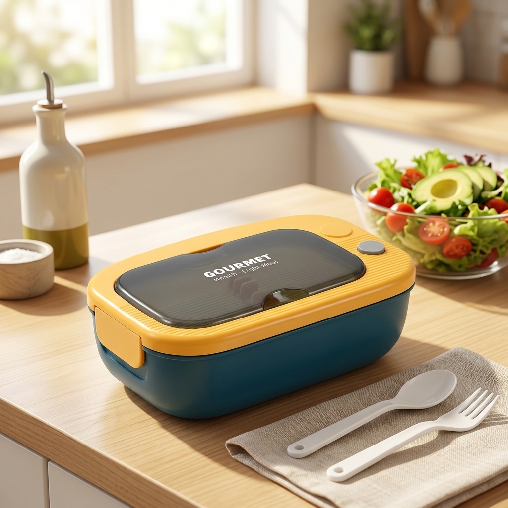 Plastic Bento Lunch Box 2 Comp - Meal Prep Or Prep Meal 评论和价格