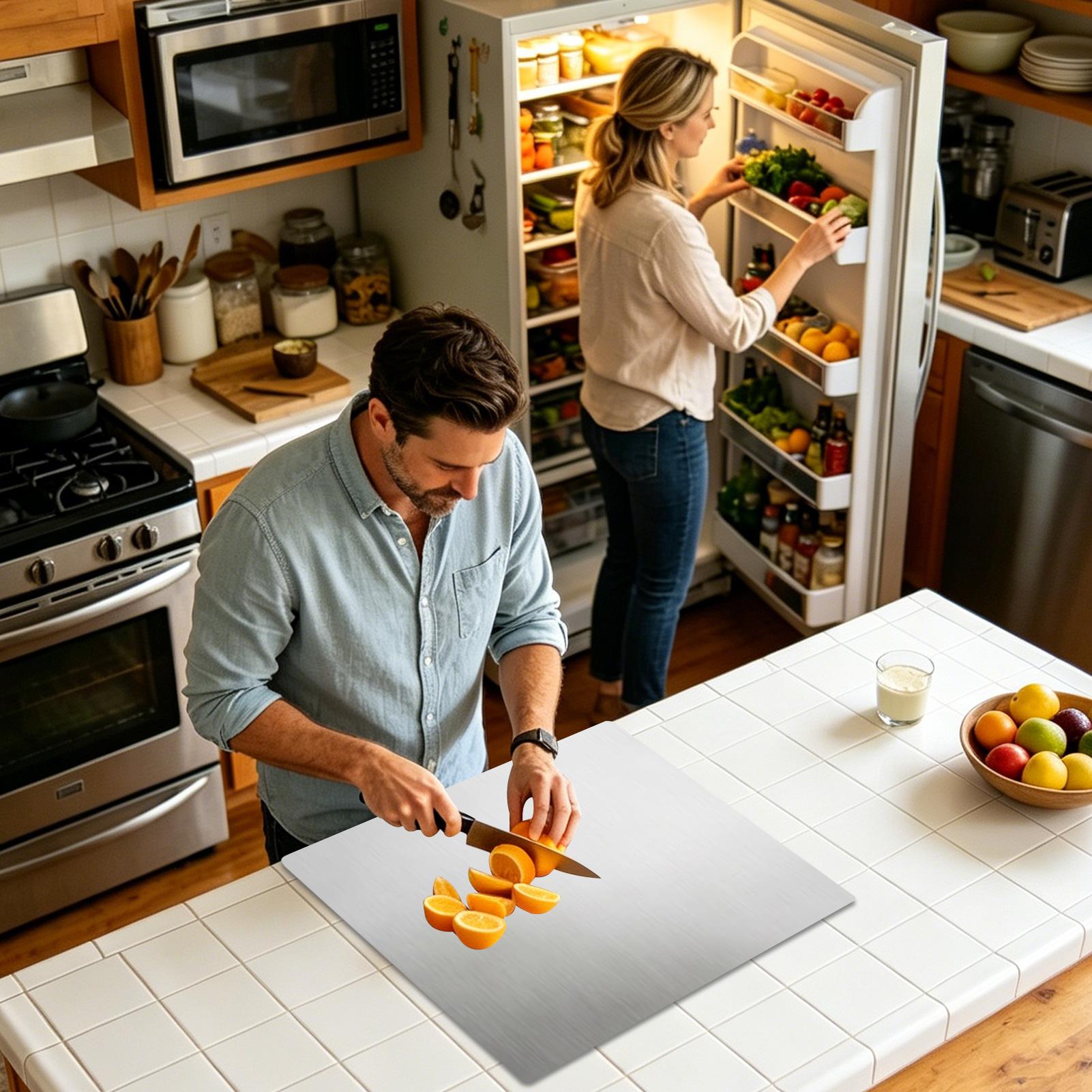 Stainless Cutting Board Dishwa - Meal Prep Cutting 评论和价格