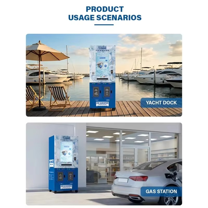 Commercial Fully Automatic Ice - Meal Prep Vending Machine 评论和价格