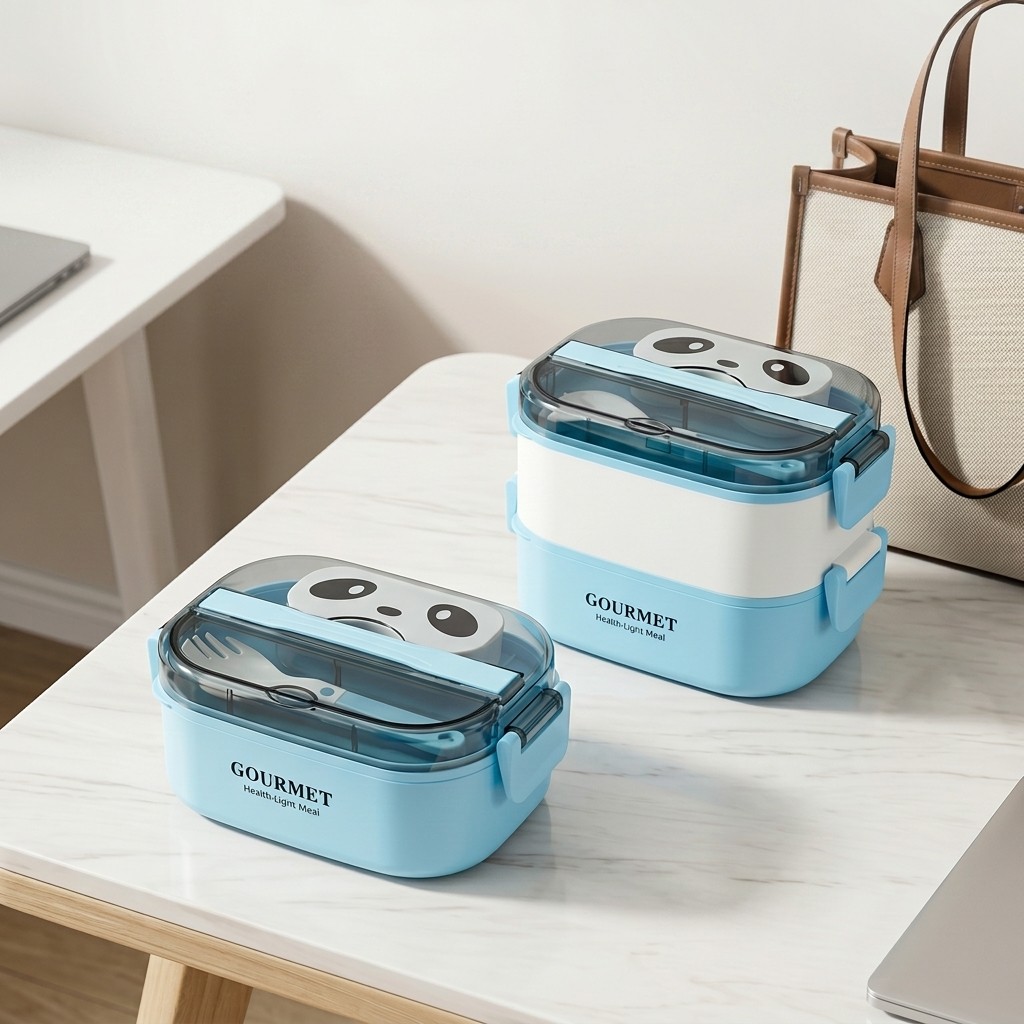 Microwavable Plastic Bento Box - Meal Prep Or Prep Meal 评论和价格